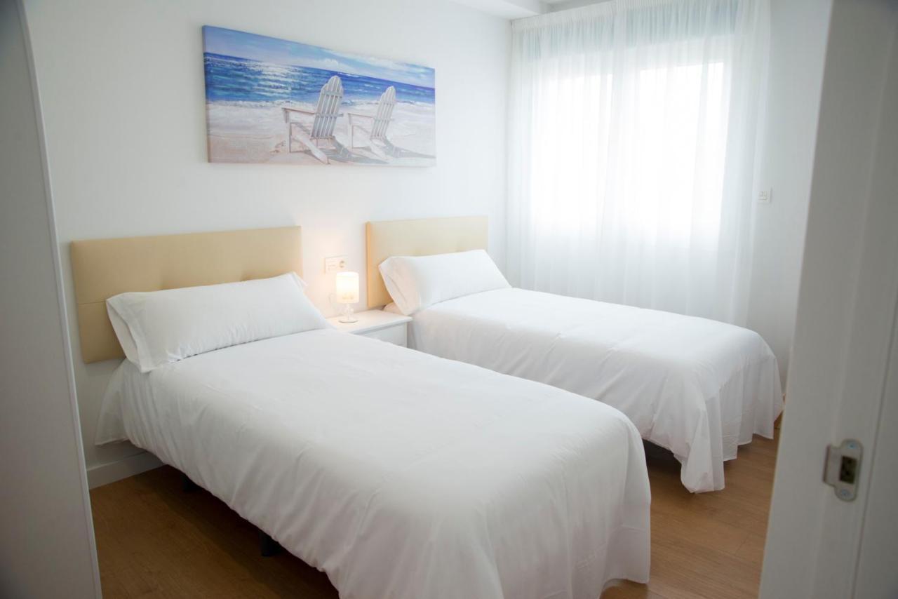 L2 Apartamento O Grove Centro 2 Hab Con Aire Ac Parking Eksteriør billede